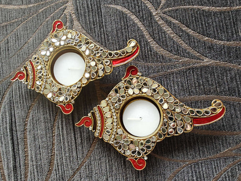 Ganpati bappa Diya Set - Accessory