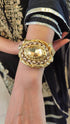 Golden Hand Cuff Bracelet