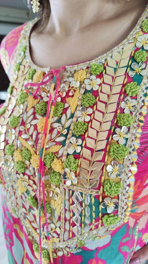 Gulaabi Pink Sharara Set