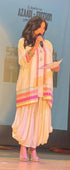 (@Madhuri Dixit) Neon White Dhoti Jacket Set