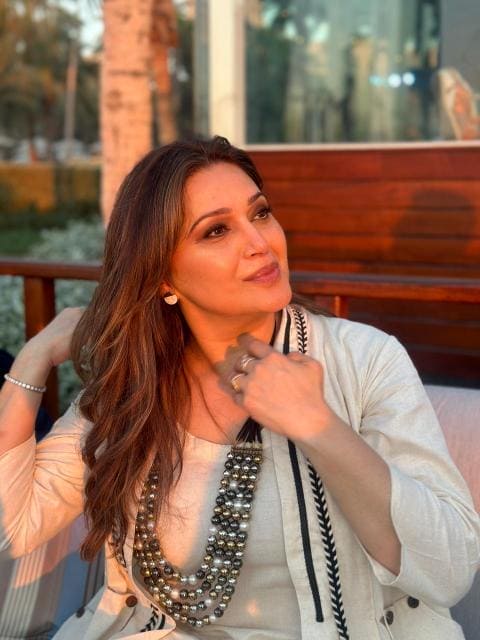 Off White Three Piece Shell Co ord Set