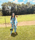 Three Piece Waistcoat Jacket Coord Set For Summer