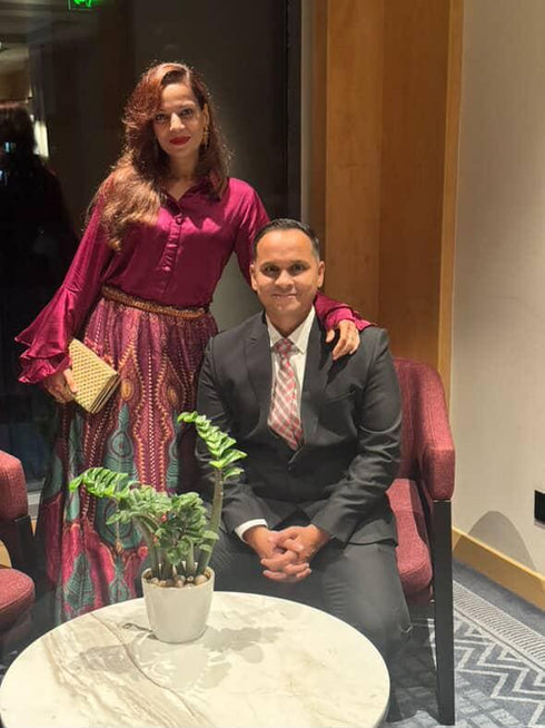 Wine Purple Shirt Lehenga Set