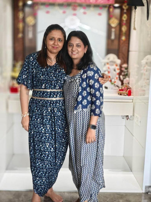 Blue Lagoon Tie Up Dress