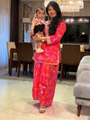 Punjabi Pink Dhoti Kurta Set