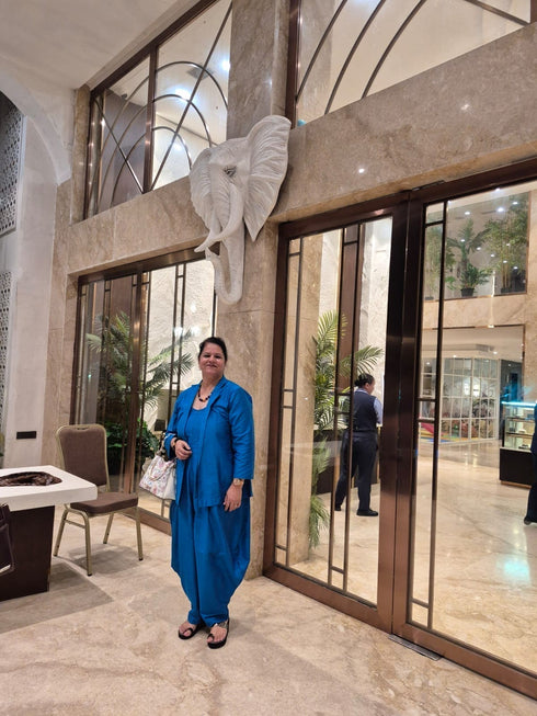 Peacock Blue - Jumpsuit