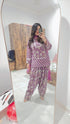 Jaipuri Purple Farshi Salwar Set
