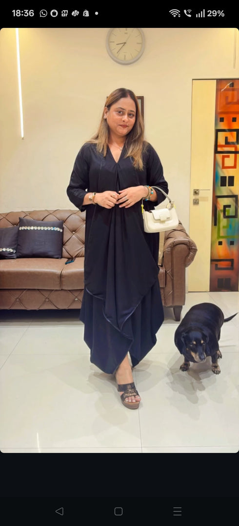 Black Butterfly Dress