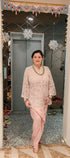 Pink Cutwork Kurta with Dhoti and Singlet