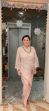Pink Cutwork Kurta with Dhoti and Singlet