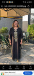 Party Black Kaftan Dress