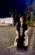 Party Black Kaftan Dress