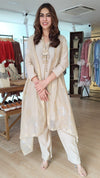 Jamdani 4 Piece Set With Necklace
