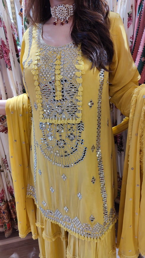 Yellow Mirror - Dupatta