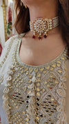 Champagne Grey Mirror - Duppatta - view 6