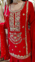 Red Mirror - Dupatta