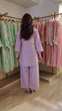 Pink Piano Kurti Pant Set