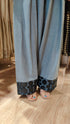 Grey Black Leather Patchwork Farshi Set