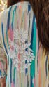 Multicolor Hand Embroidered Chikankari Kurta