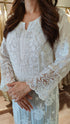 Hand Embroidered Lucknowi Kurta 3
