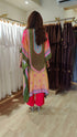 Multicolor Hand Embroidered Kaftan Pant Set