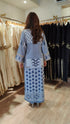 Celebrity Blue Long Kurta Set