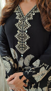 Black Floral Print Coord Set - view 5