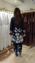 Black Floral Print Coord Set