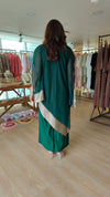 Forest Green 4-Piece Kaftan Coord Set