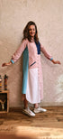 Patchwork Pastel Shirt Gown
