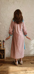 Patchwork Pastel Shirt Gown