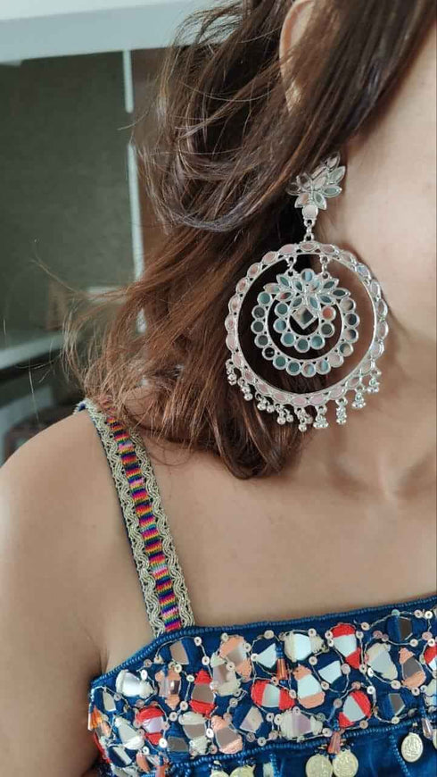 Ink Blue Sharara Set