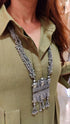 Khaki Green Shirt-Dress With Waist Coat