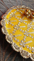 Ladoo Peela Yellow Pooja Thali - Accessory