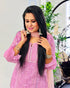Lavender Pink Purple Chikan Set