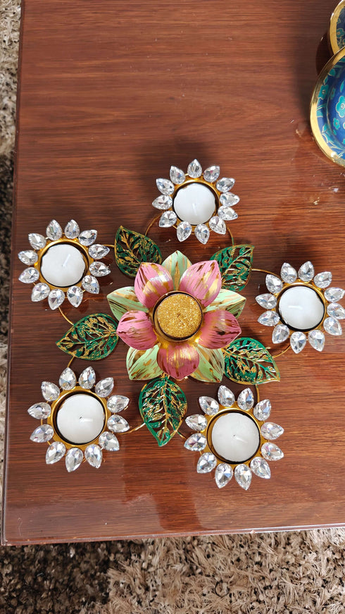 Lotus Candle Set - Accessory
