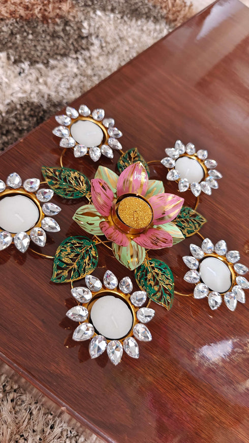 Lotus Candle Set - Accessory