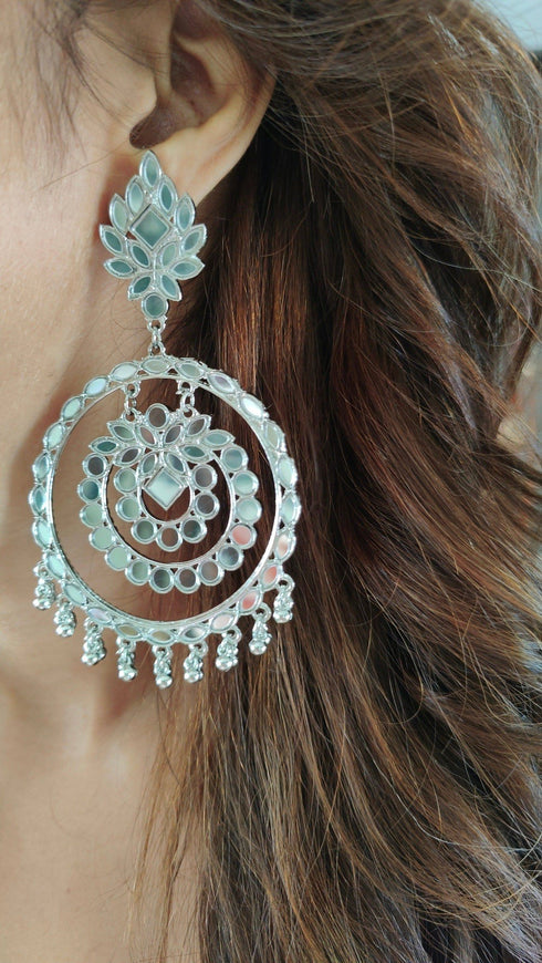 (@MasoomMinawala) Chandbali DC Statement Earrings