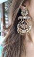(@MasoomMinawala) Gold Chandbali Earrings - FREE GIFT