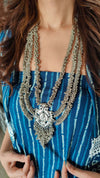 Indigo Blue Jumpsuit with Jacket