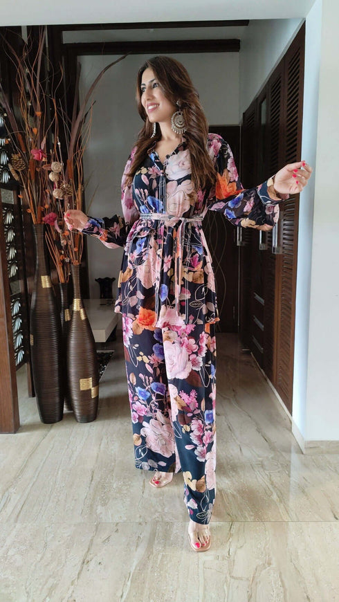 Midnight Floral Coord Set