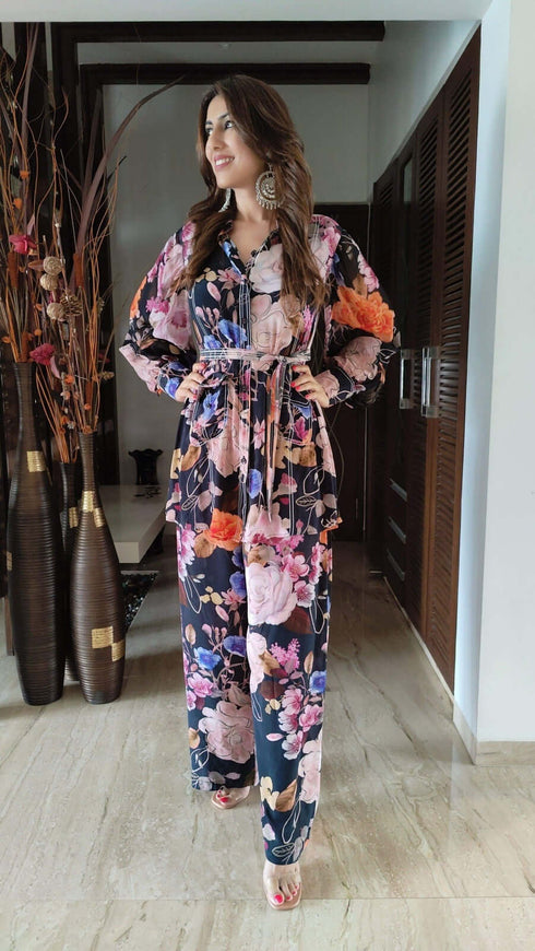 Midnight Floral Coord Set