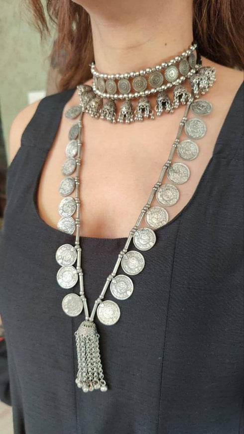 Multicolored Jacket With Black Dress