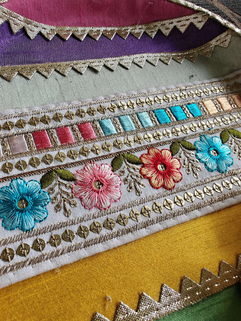 Multicolored Pooja Thali Set - Accessory