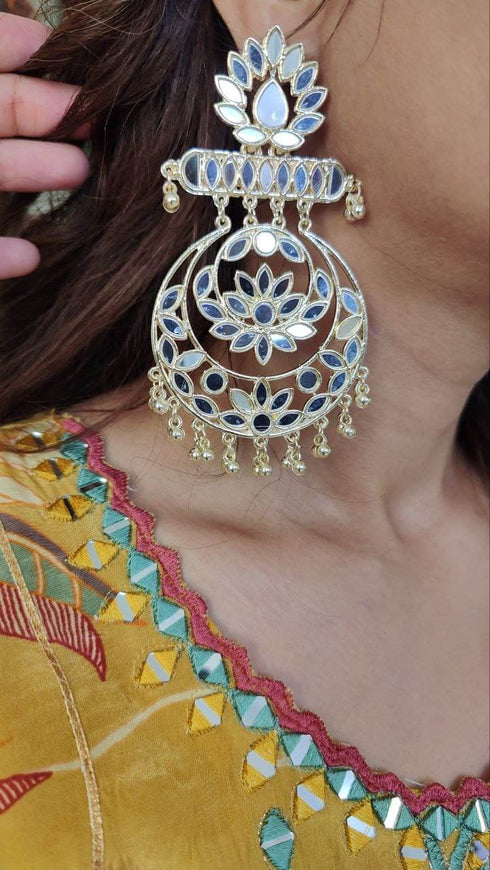 Mustard Purple Sharara Set