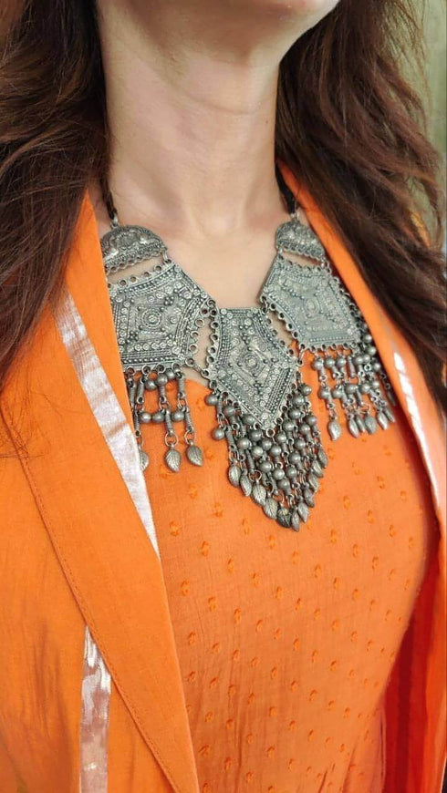 Orange Jumpsuit with Jacket