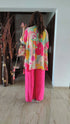 Pastel Multicolour Kaftan Potli Set