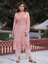 Pastel Pink Side Slit Coord Set