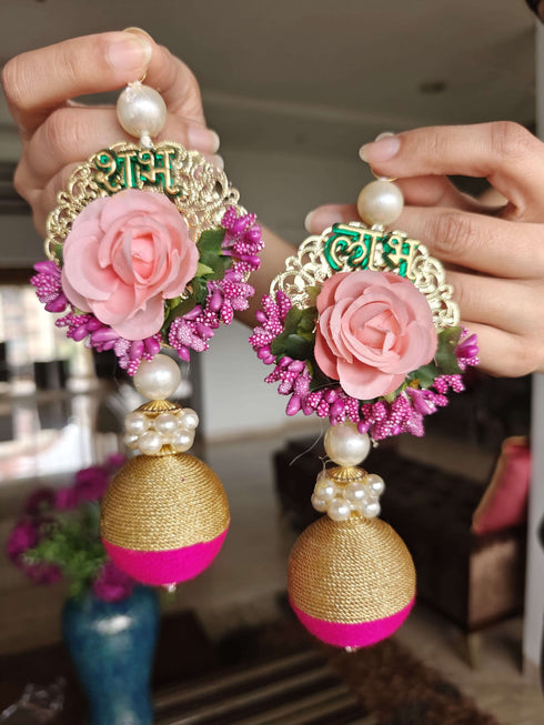 Pastel Rose Shubh Labh Set - Accessory