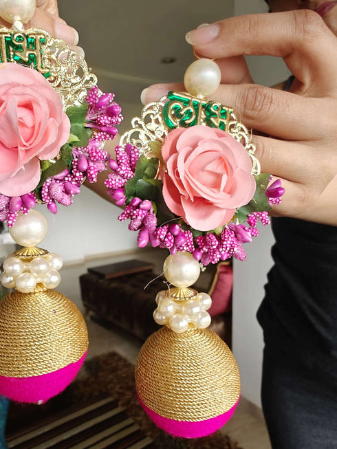 Pastel Rose Shubh Labh Set - Accessory